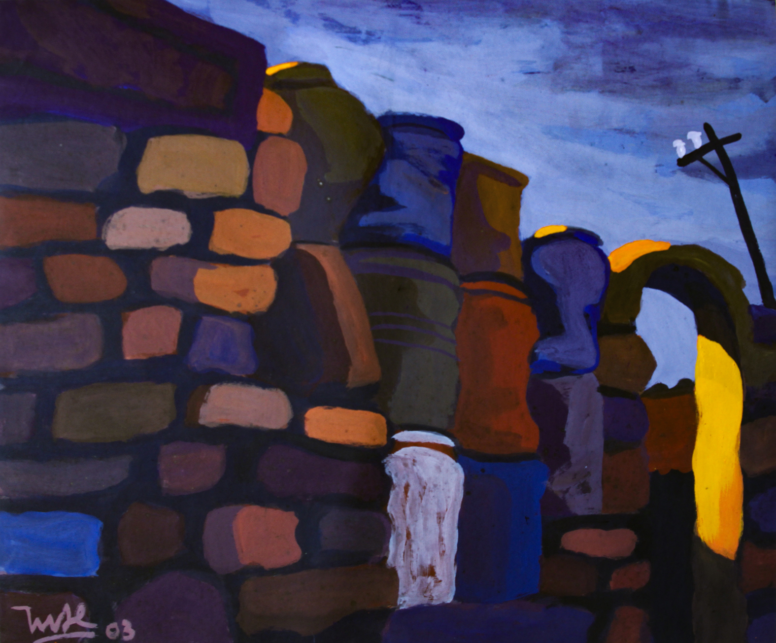 Tường rào gốm